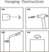 Lighthouse 16"x12" Framed Wooden Wall Art, Abstract Ocean Painting Seascape Art Prints for Home Decor