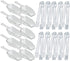 20 Pack Plastic Buffet Serving Tongs, Mini Serving Utensil Tongs for Appetizers and Ice