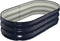 Winpull Raised Garden Bed Kit, 4x2x1 ft Galvanized Planter Box Outdoor with