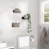 9 Inch Set 4 Acrylic Floating Shelf No Drill Adhesive Wall Shelf of for Funko Pop Storage, Floating Shelves Damage-Free