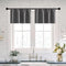RV Curtains for Camper Windows, Blackout 2 Pack Valances, Waterproof Light Blocking Thermal Insulated Curtains