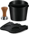 Gevi 3pcs Espresso Machine Accessories Set – Coffee Tamper, Knock Box, Tamper Mat for Home Office