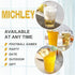 MICHLEY Unbreakable Drinking Glasses Set of 4, 12oz Tritan Plastic Highball Tumbler Glassware