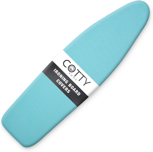Ironing Board Cover with Heat Reflective Silicone Coating, Full Scorch Resistant Padding, Standard Size, Cotton