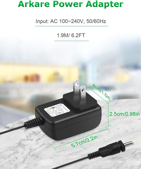 Replacement Charger for Shark Cordless Vacuum CH950 CH950C CH951 CH951C CH955, fits CH963AMZ CH964AMZ