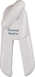 MagiCan Manual Can Opener - Heavy Duty Kitchen Gadget for Effortlessly Opening Cans, White Stainless Steel