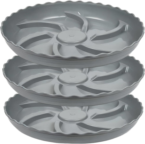 Prettyia Plant saucer Plant pot tray And Plant drip tray Plant pot