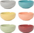 Now Designs Canyon Ceramic Pinch Bowl Set, Set of 6 Soy Sauce Dish, 2 oz