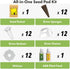 12 Lyko Gourmet Herb Seed Pod Kit for AeroGarden, iDoo, Ahopegarden, GARDENCUBE, Pods with Basil, Parsley, Mint