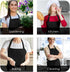 Unisex Bib Aprons - 100% Polyester Chef Apron with Extra Long Ties, Cooking Apron for Men Women