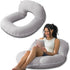 INSEN Reading Pillow, Back Pillow for Sitting in Bed and Couch, Gaming