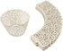 YOZATIA 60PCS Ivory Cupcake Wrappers, Lace Cupcake Liners for Wedding/Birthday Party Decoration