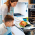 (2-PCs) Air Fryer Convection Toaster Oven Tray Extractor, Grills Clip, Scald Resistant Handle Tool, Durable Oven Tray
