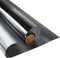 KESPEN Window Film One Way Daytime Privacy, Heat Control Anti UV Non-Adhesive Reflective Tint for Home, Black-Silver