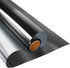 KESPEN Window Film One Way Daytime Privacy, Heat Control Anti UV Non-Adhesive Reflective Tint for Home, Black-Silver