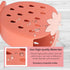 AKOAK 1 Pack Strawberry Chopsticks Stand, Cutlery Storage Box for Spoons, Chopsticks, Knives, and Other Utensils