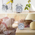 Peakeep 4 inches Twin Bell Loud Alarm Clock for Heavy Sleepers, Chrome Finish