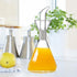 12 oz ELETON Conical Borosilicate Glass Olive Oil Dispenser Non Drip Oil Bottle for Kitchen, Leak Proof Vinegar Cruet