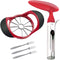 Apple Cutter Slicer & Corer Kit - 12-Blade Slicer & Corer, Includes 3 Premium Stainless Steel Fruit Forks