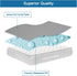 Twin Mattress Protector Waterproof, Twin Size Mattress Pad Cover for Kids Bed, Soft & Breathable Fitted Sheet for