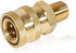 YAMATIC Pressure Washer Fitting, 1/4" Male Npt to 1/4" Socket, Quick Connect Coupler for 5000 PSI Pressure Washer