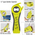 Easy-Twist Jar Opener: Maxracy Effortless Lid Opening for Weak Hands & Arthritis, Versatile Bottle Opener