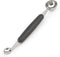GoodCook Touch 2-in-1 Stainless Steel Melon Baller and Fruit and Veggie Corer Scoop, Silver/Black