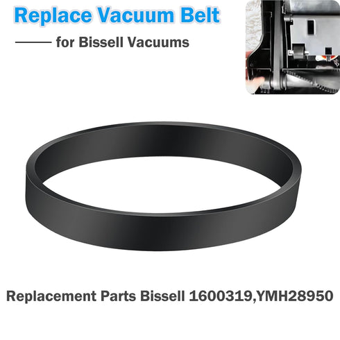 Vacuum Belts Vacuum Cleaner Belts Replacement Belts for Bissell PowerSwift/Aeroswift/Powertrak Upright Vacuum, Replace Parts 1600319 and YMH28950, Compatible Models: 2612A,18082, 1808, 2598, 25982