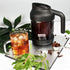 SIXAQUAE Cold Brew Coffee Maker, Large Stainless Steel Strainer, Durable Iced Coffee Pitcher, Dishwasher Safe