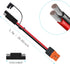 XT60i to SAE Adapter 10AWG Solar Charging Cable XT60i-F Extension Cable with SAE Reverse Adapter Compatible for Ecoflow Solar Generator Portable Power Station 1.5M