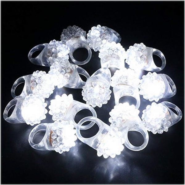 LACGO LED Flashing Finger Toys - Blinking Bumpy Finger Toys Finger Light