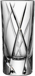 Orrefors City Shot Glasses – Set of 2 with Heavy Base, 1.7 Fl. Oz., Asymmetric Design for Spirits & Shots