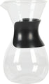 Mr. Coffee Verduzco 3 Piece 34 OZ Borosilicate Glass Pour Over Coffee Maker with Hand Guard