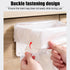 MiOYOOW Foldable Trash Bag Holder, Hanging Waste Garbage Can Rack Magnetic Closure Waste Bag Hanger Racks with Fixing