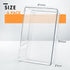 HOUSE DAY 6 PCS Desk Drawer Organizer Bins, Clear 9*6*2" Non-Slip Plastic Organizers for Makeup, Office