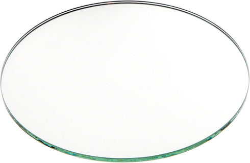 Plymor 5" Round Non-Beveled Glass Mirror - 3mm Thick Circle
