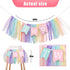 1 2 2) Donut to Years Old Birthday Banner - Donut Theme Birthday High Chair Banner, a Soft Rainbow Ribbon Tutu Group