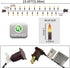 Bulb 100 Brown Wire,Orange,Incandescent Mini String Lights for Indoor Halloween Tree Home Party Festival Decoration