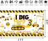 Wedec 178 3rd Set, Pcs Construction Birthday Party Supplies, Dump Truck Three Years Old Party Decorations Include