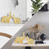 Sgorggo prosfalt A Pair Elephant Statue Home Decor,Modern Style Figurines,Sculpture for Office Desktop Bookshelf Living