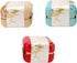 3 Pcs Mini Tea Storage Box, Rustproof Square Canister for Coffee, Tea, Crafts, Snacks, Candy, and Tea