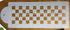 Designer Stencils C721 Checkerboard Cake Stencil Side, Beige/Semi-Transparent