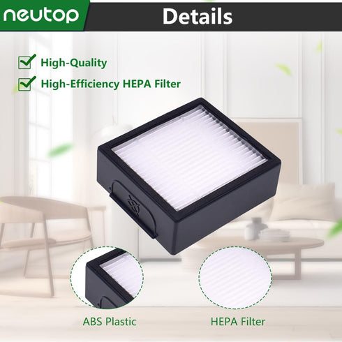 Neutop Filter Compatible with iRobot Roomba Combo j7+, Combo j9+ Self-Empty Robot Vacuum & Mop