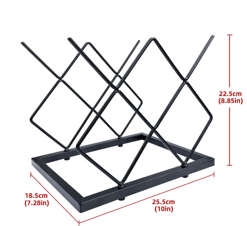 Small Wine Racks Countertop(5 Bottle Capacity),Metal Wine Bottle Holder Modern Black for Home Kitchen Bar,Tabletop Wine Rack for Cabinet, Pantry, Wine Bottle Storage by MCSAPIL