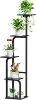 Asgolion 5 Tier Plant Stand Indoor, Plant Shelf for Multiple Plants, Flower