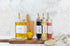 Set 2 Molimoli Olive Oil Dispenser Bottle for Kitchen, Automatic Pourer, Glass Thin Bottle Dispenser for Kitchen, Olive