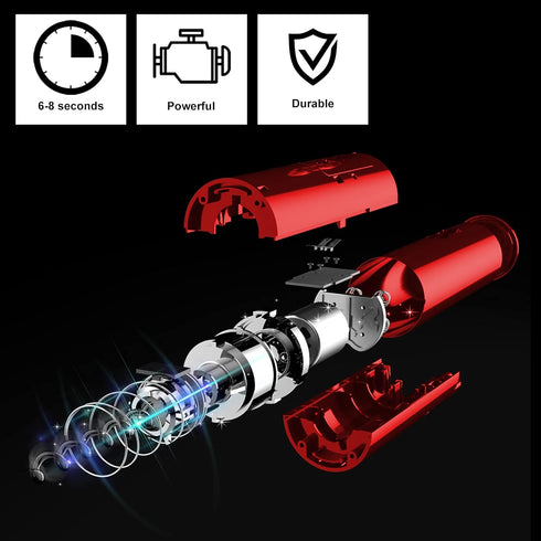 COKUNST Electric Wine Opener, Cordless Wine Bottle Corkscrew with Foil Cutter, Battery Operated for Kitchen Party Home