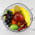 ginojex 21 Set Pcs Simulation Fruits Mixed Lifelike Artificial Grape Fake Apple Lemon Banana for Home Decor Photography