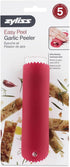 Zyliss Garlic Peeler, Silicone Tube Roller for Easy Garlic Skin Removal, Dishwasher Safe, Red