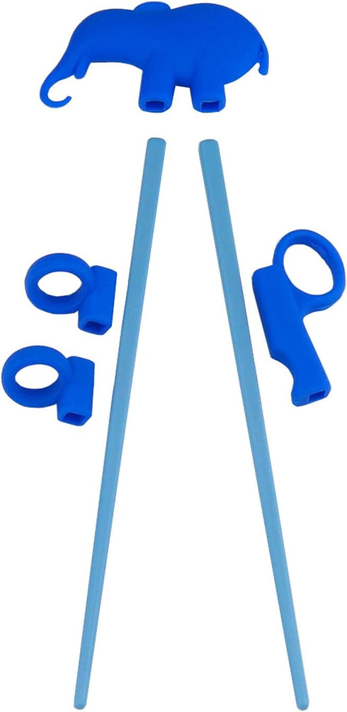 4 pcs Kid Chopsticks, Training Chopsticks for Toddler Beginners, Baby Children with Animal Designs